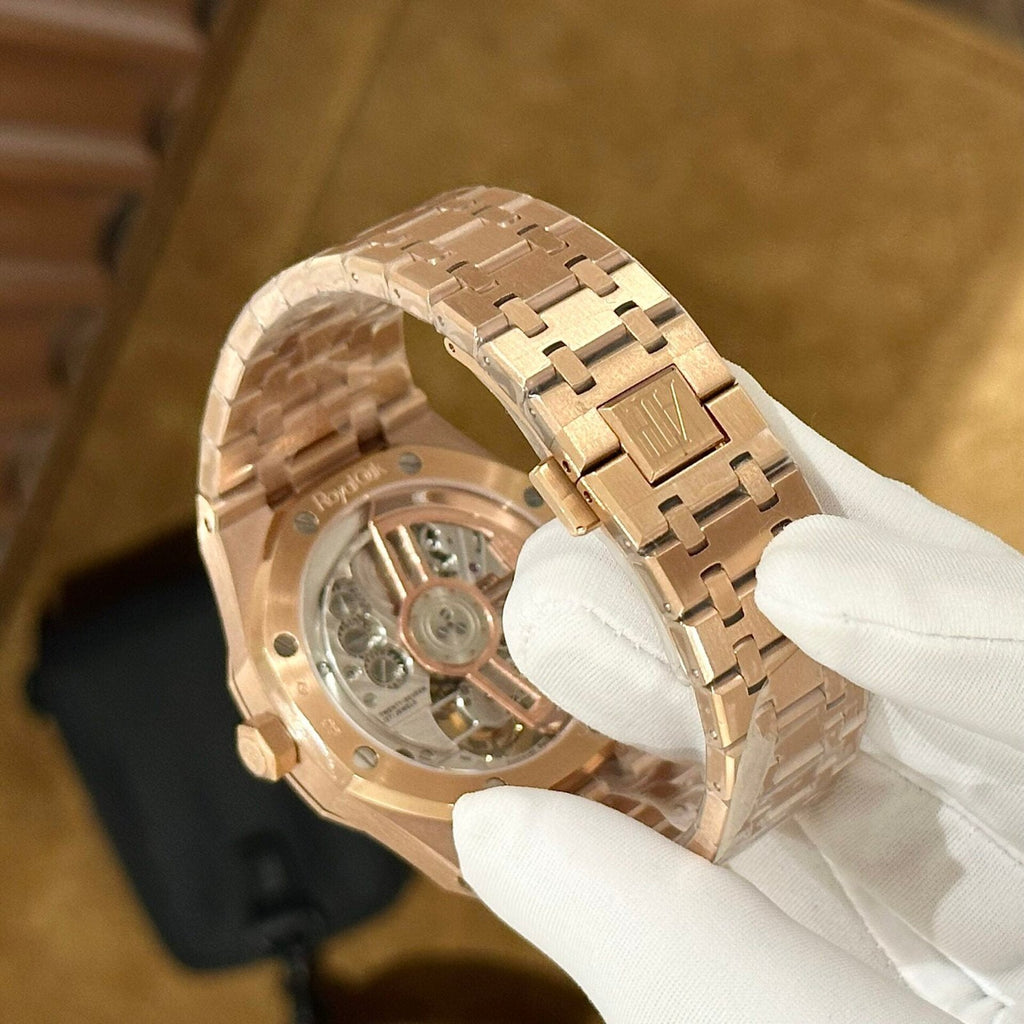 Audemars Piguet Watch Royal Oak Tourbillon Rose Gold 41mm