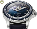 Blancpain Fifty Fathoms Tourbillon 8 Jours Watch Blue Dial 45mm