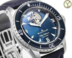 Blancpain Fifty Fathoms Tourbillon 8 Jours Watch Blue Dial 45mm