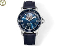 Blancpain Fifty Fathoms Tourbillon 8 Jours Watch Blue Dial 45mm