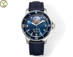 Blancpain Fifty Fathoms Tourbillon 8 Jours Watch Blue Dial 45mm