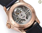 Blancpain Fifty Fathoms Tourbillon 8 Jours Watch Rose Gold Blue Dial 45mm