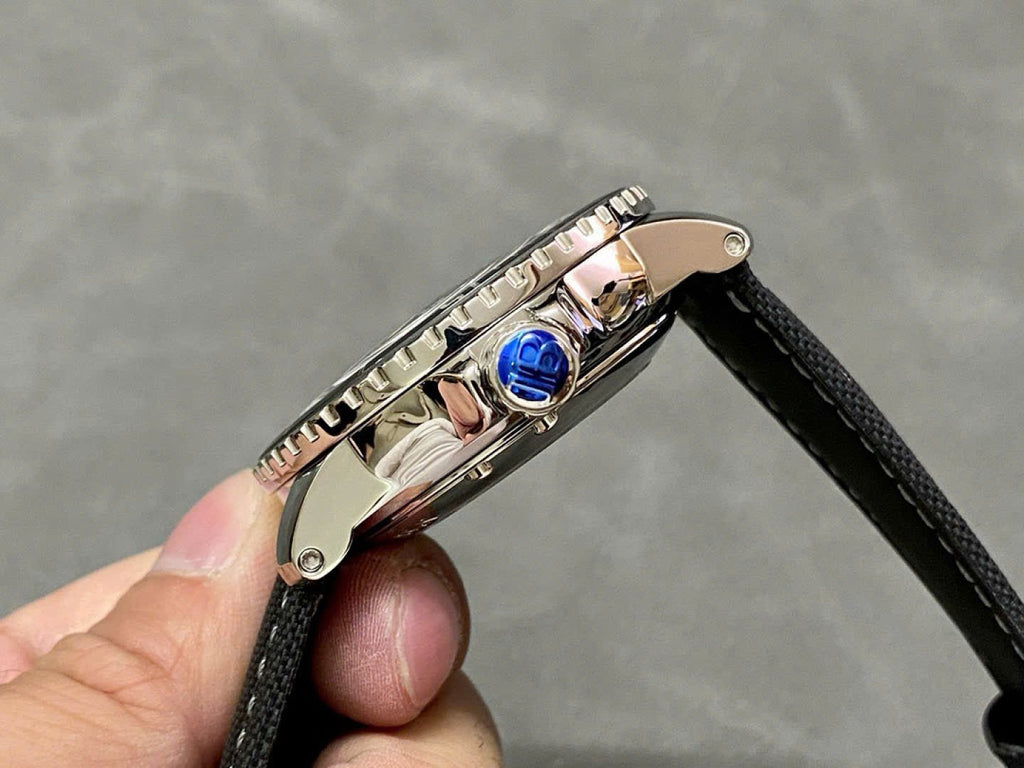 Blancpain Fifty Fathoms Tourbillon 8 Jours Watch Black Dial 45mm