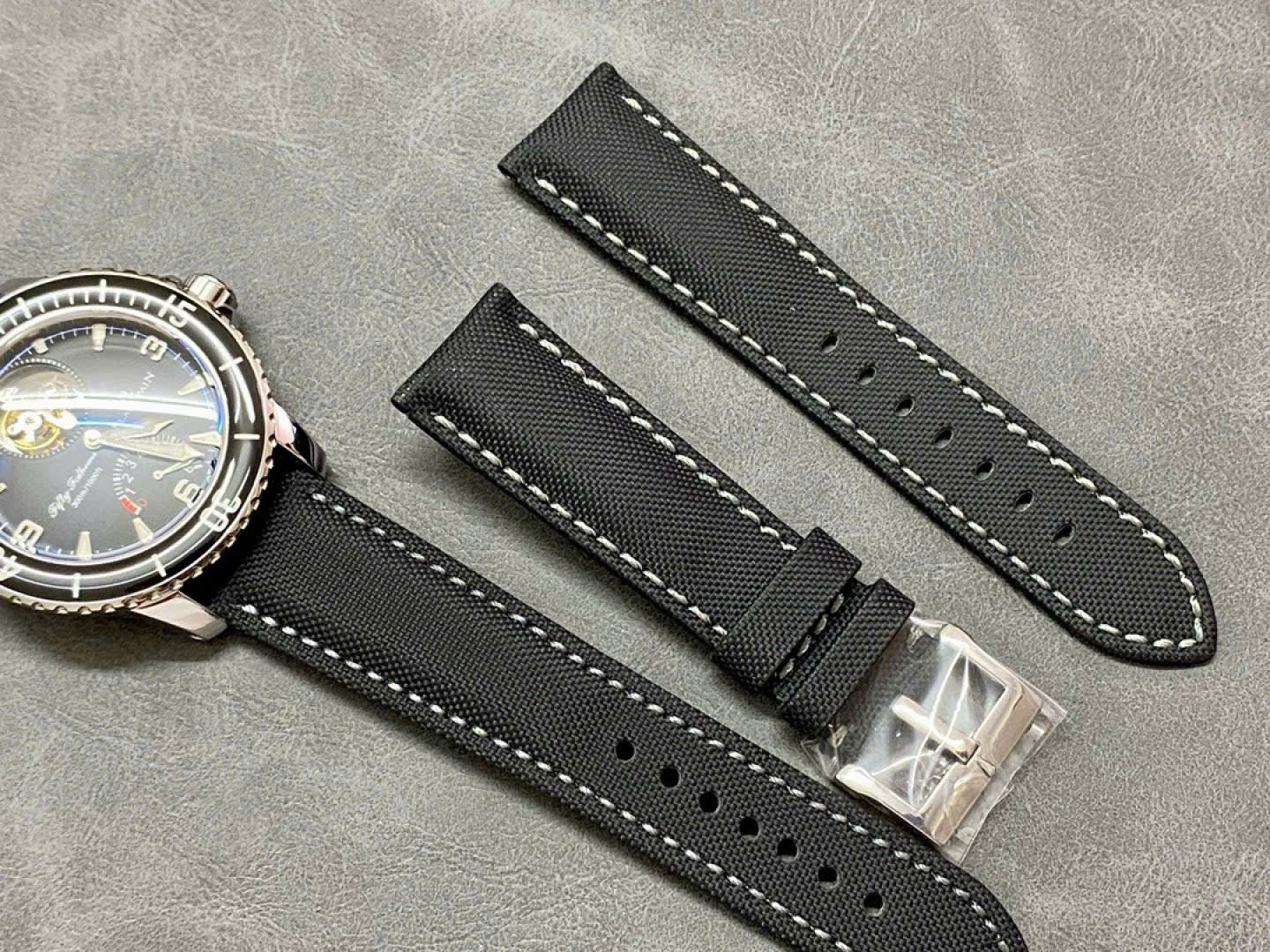 Blancpain Fifty Fathoms Tourbillon 8 Jours Watch Black Dial 45mm