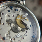 Breguet  Watch Tradition 7057 Manual Movement Leather Strap Blue ZF 40mm
