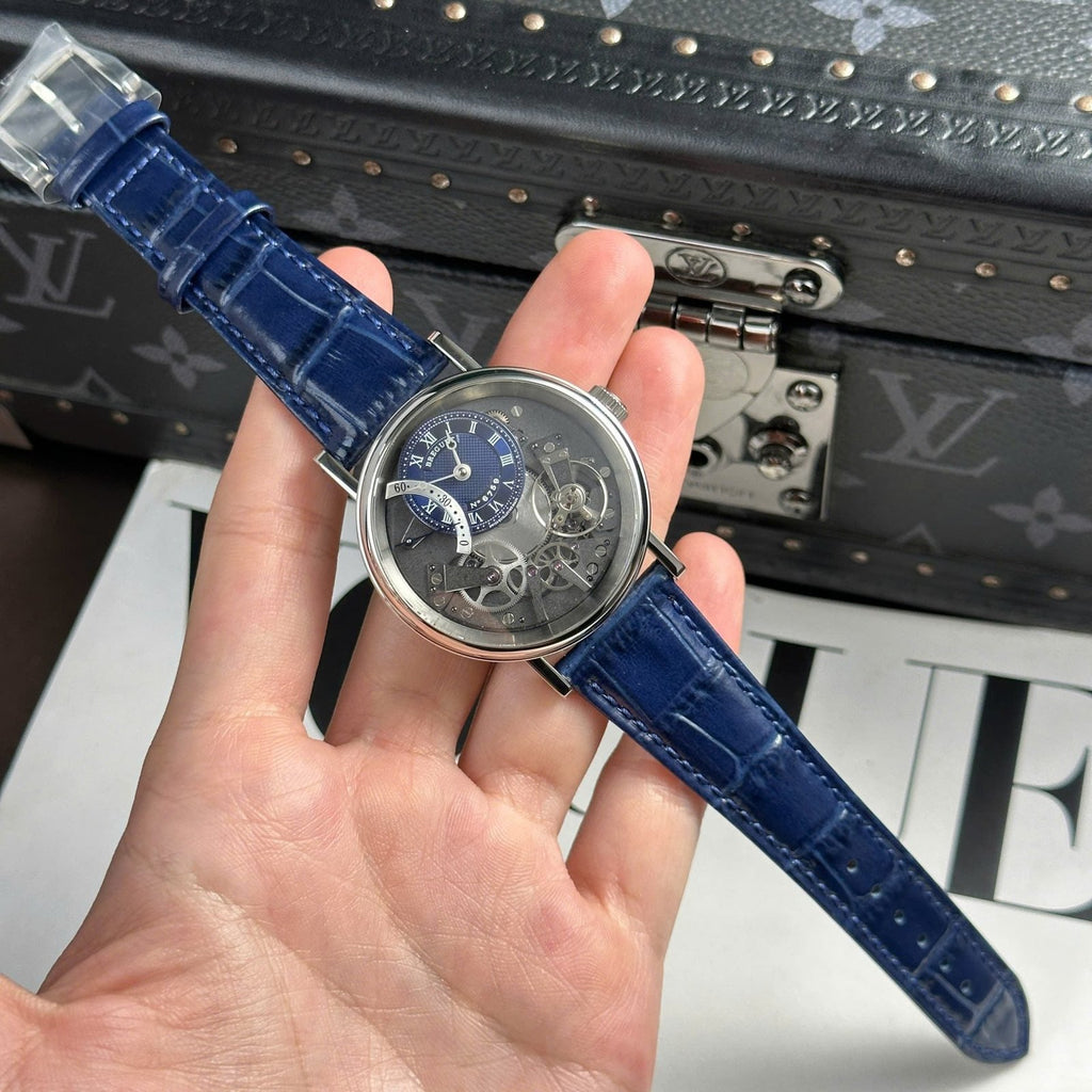 Breguet Tradition 7097  Watch Dial Blue 40mm
