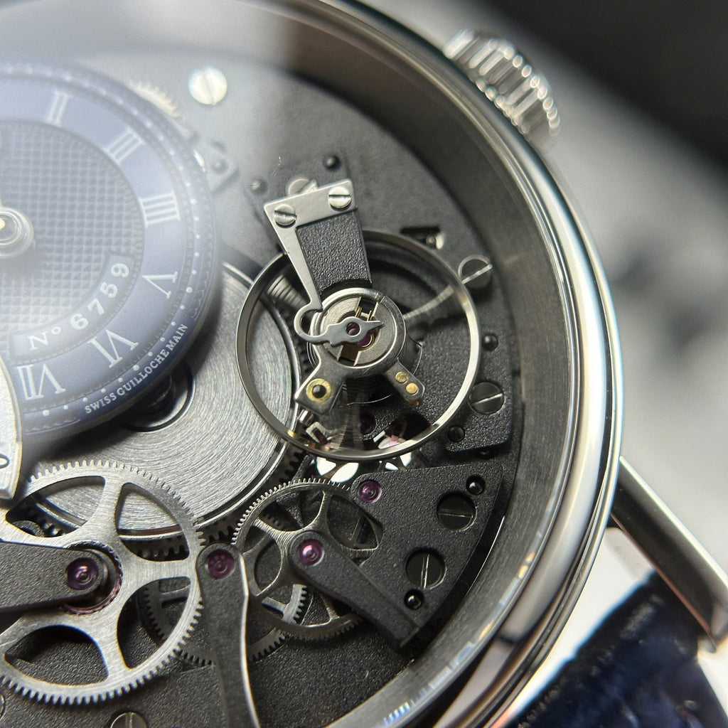 Breguet Tradition 7097  Watch Dial Blue 40mm