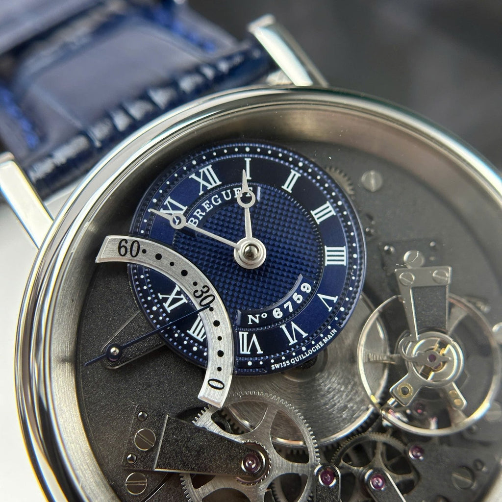 Breguet Tradition 7097  Watch Dial Blue 40mm