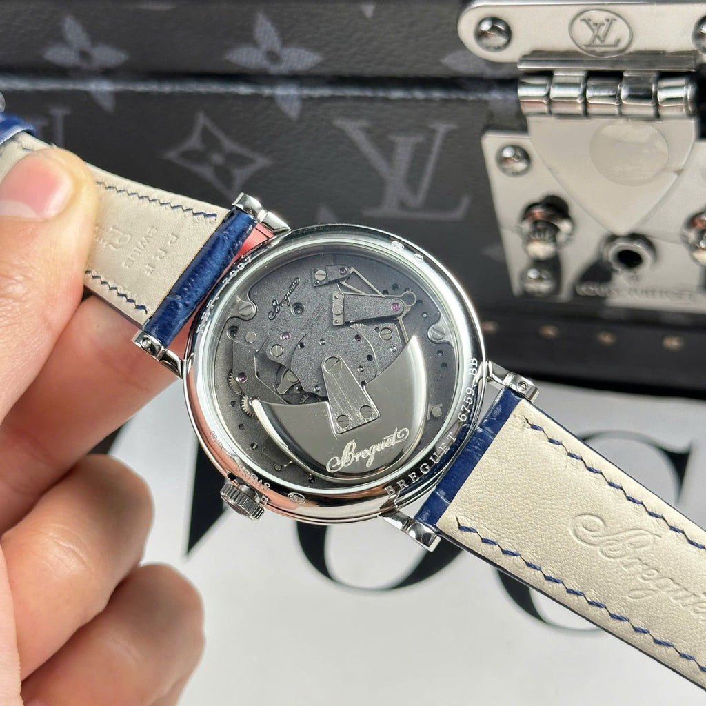 Breguet Tradition 7097  Watch Dial Blue 40mm