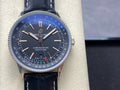 Breitling Navitimer Automatic A17326241B1P1 Watch Black Leather Strap 41mm