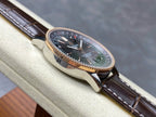 Breitling Navitimer Watch Gray Dial &amp; Leather Strap 41mm