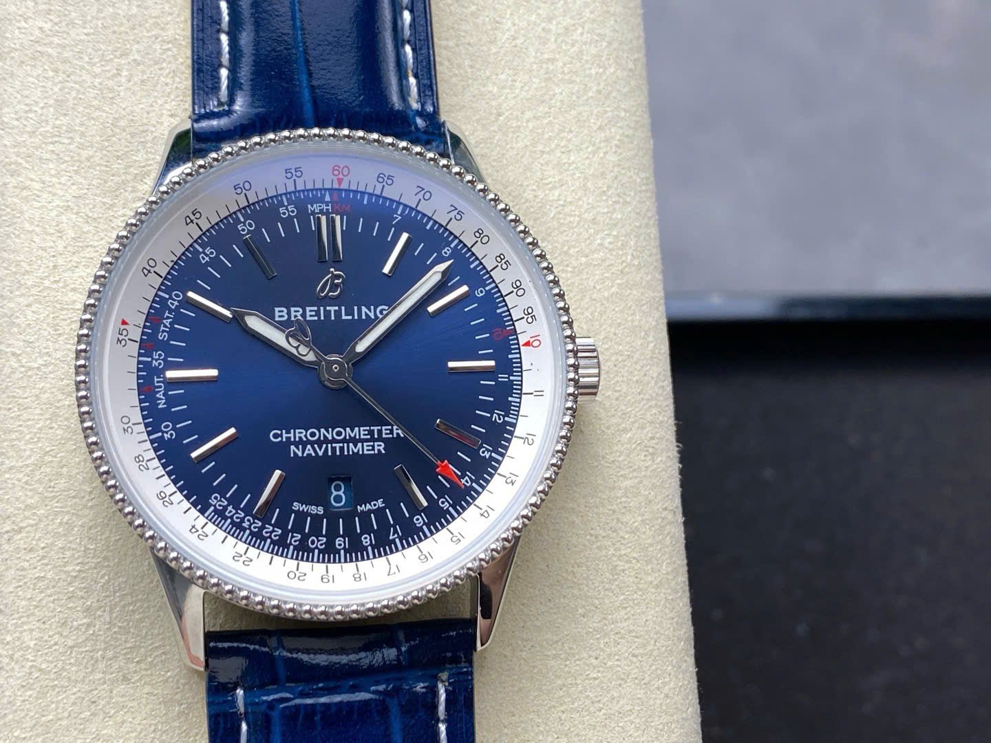 Breitling Navitimer  Watch Blue Dial 41mm