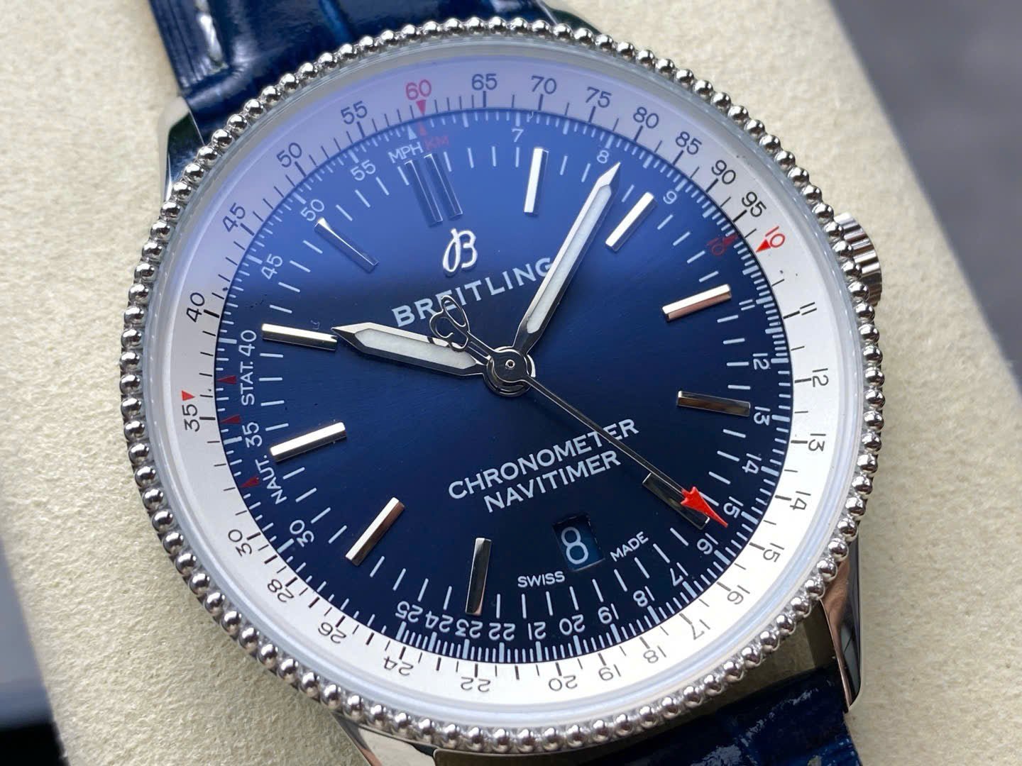 Breitling Navitimer  Watch Blue Dial 41mm