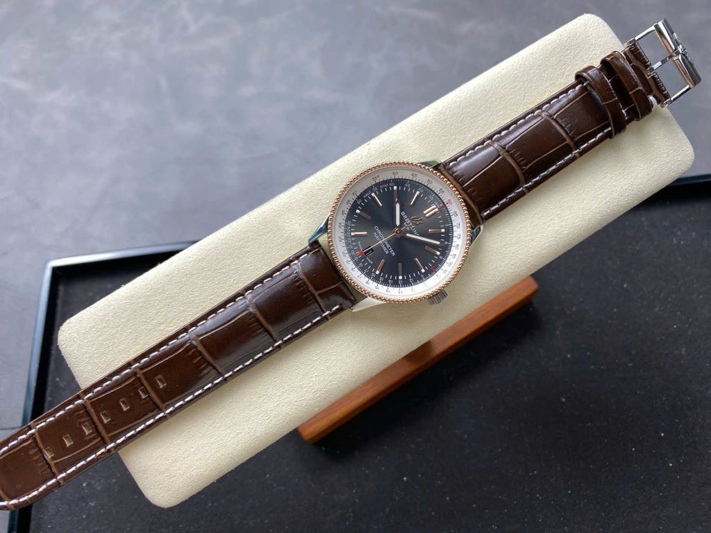 Breitling Navitimer Watch Leather Strap 41mm