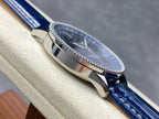 Breitling Navitimer Watch Blue Leather Strap 41mm