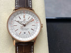 Breitling Navitimer Rose Gold White Dial Watch 41mm