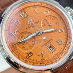 Breitling Premier B01 Chronograph Watch Dial Orange 42mm