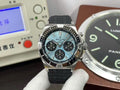 Breitling  Watch Super Chronomat B01 Ice Blue Dial Rubber Strap 44mm