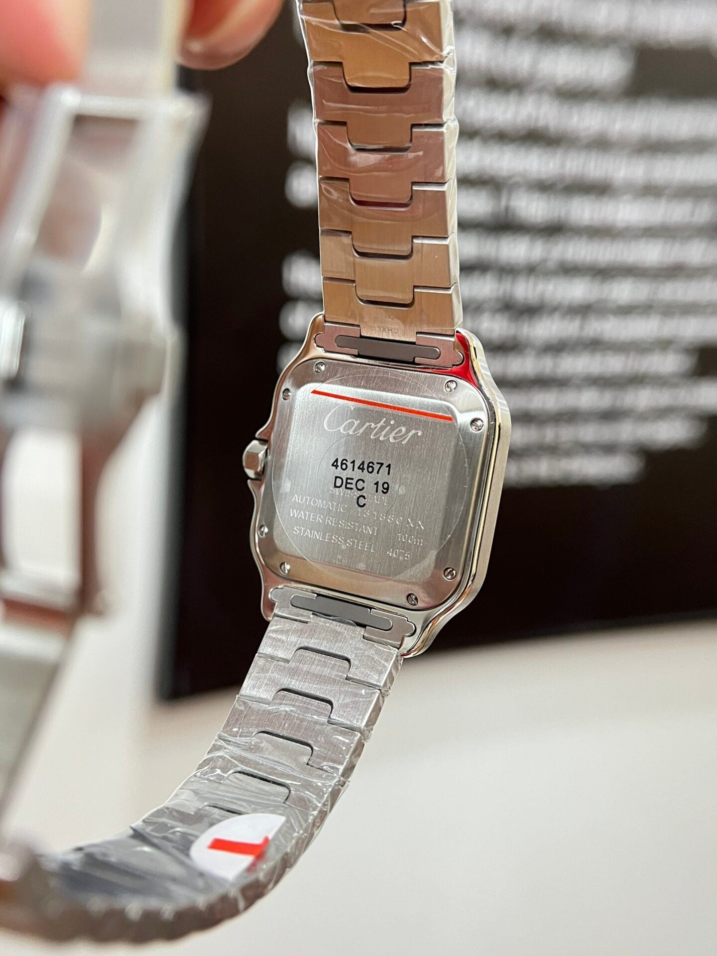 Cartier Santos WSSA0029 Watch 35mm