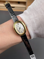 Cartier Baignoire WGBA0017 Watch Women Leather Strap 24,6×18,7mm