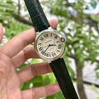 Cartier Watch Ballon Bleu Leather Strap 42mm