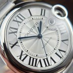 Cartier Ballon Bleu Watch White Dial Metal Wire 40mm