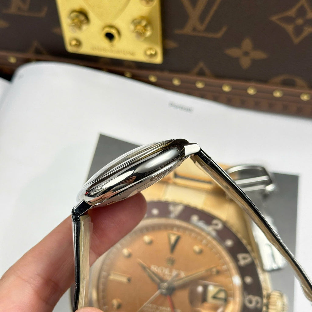 Cartier Ballon Bleu Watch White Dial Leather Strap 40mm