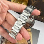 Cartier Ballon Bleu Watch Green Dial Metal Wire 40mm