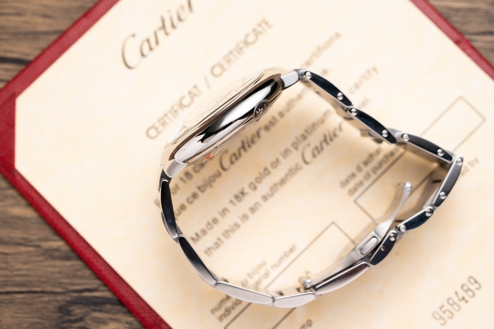 Cartier Ballon Bleu W69012Z4 Watch 42mm