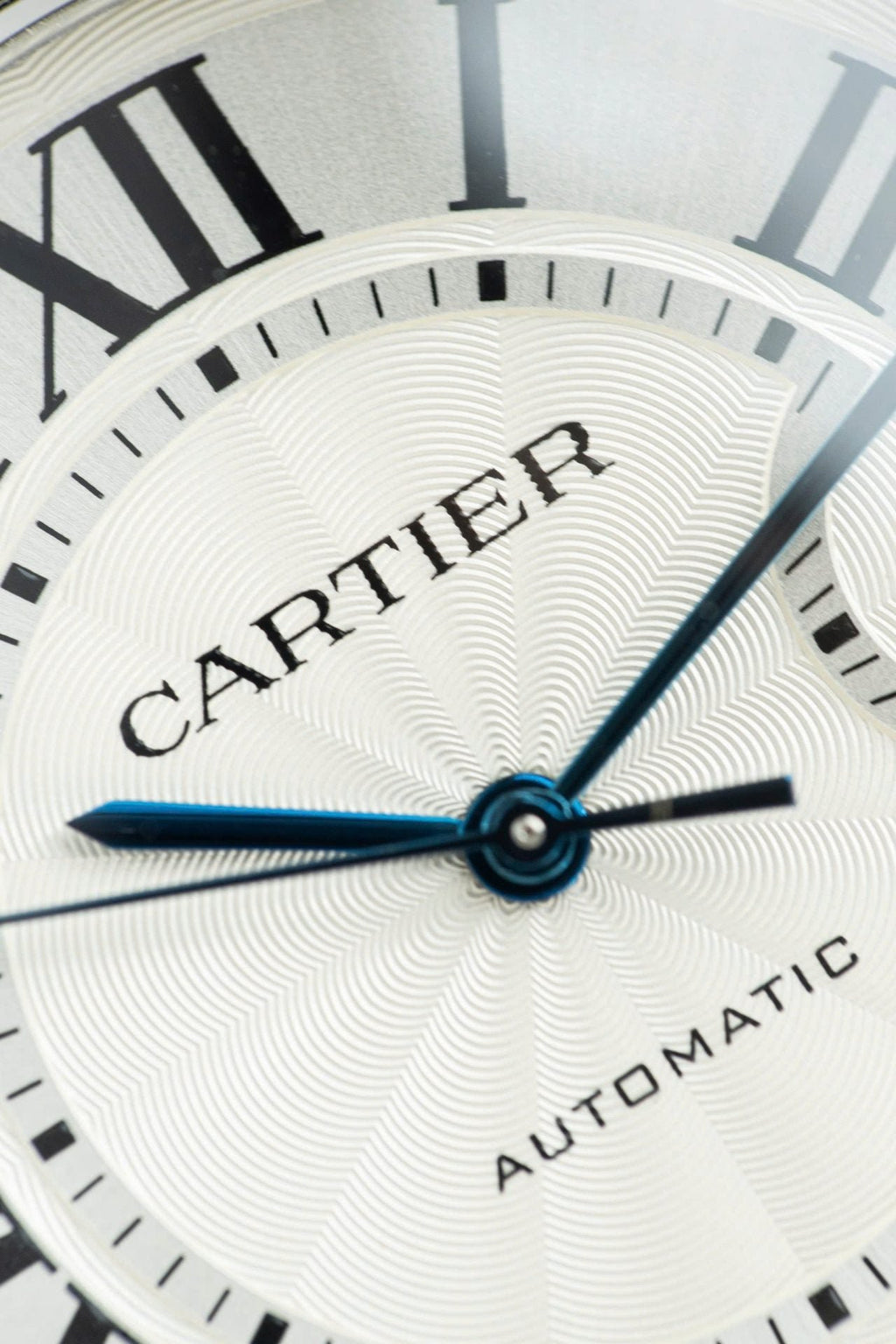 Cartier Ballon Bleu WE9009Z3 White Dial Watch Bezel Diamond Moissanite 42mm