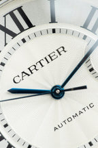 Cartier Ballon Bleu WE9009Z3 White Dial Watch Bezel Diamond Moissanite 42mm