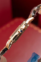 Cartier Panthere W2PN0007 White Dial Watch Rose Gold 27x37mm