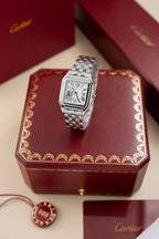 Cartier Watch Panthere WGPN0007 Women White Dial 27x37mm