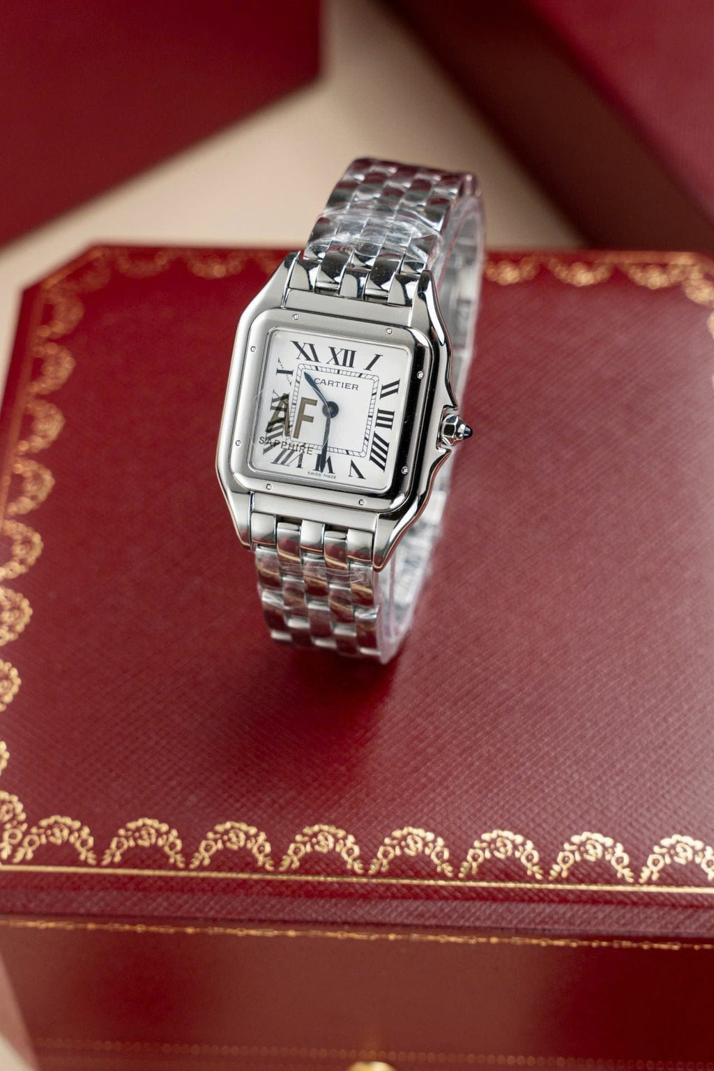 Cartier Watch Panthere WGPN0007 Women White Dial 27x37mm