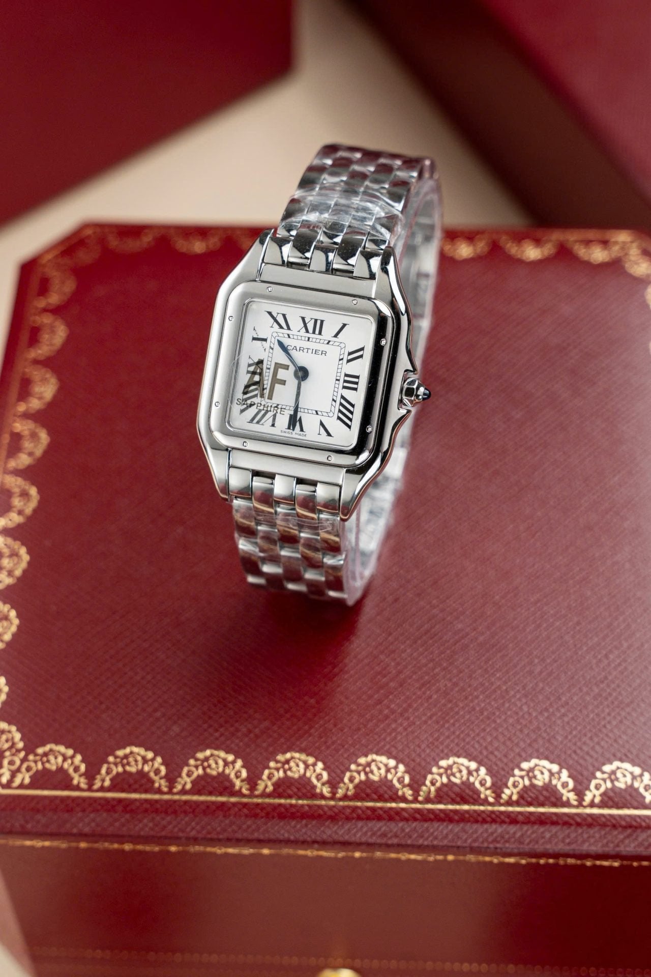 Cartier Watch Panthere WGPN0007 Women White Dial 27x37mm