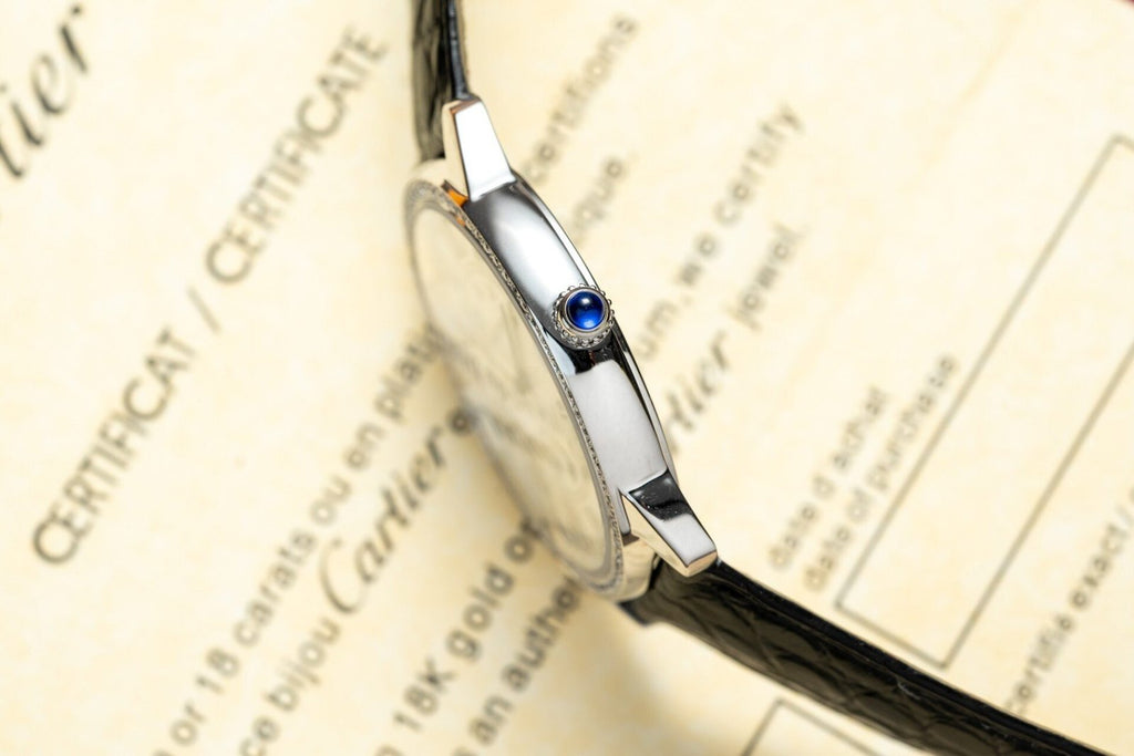 Cartier Ronde Natural Diamond Watch For Women 36mm