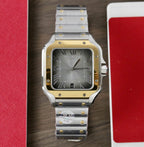 Cartier Santos CRW2SA0030 Watch Gray Dial 39.8mm