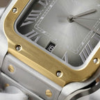 Cartier Santos CRW2SA0030 Watch Gray Dial 39.8mm