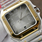 Cartier Santos CRW2SA0030 Watch Gray Dial 39.8mm