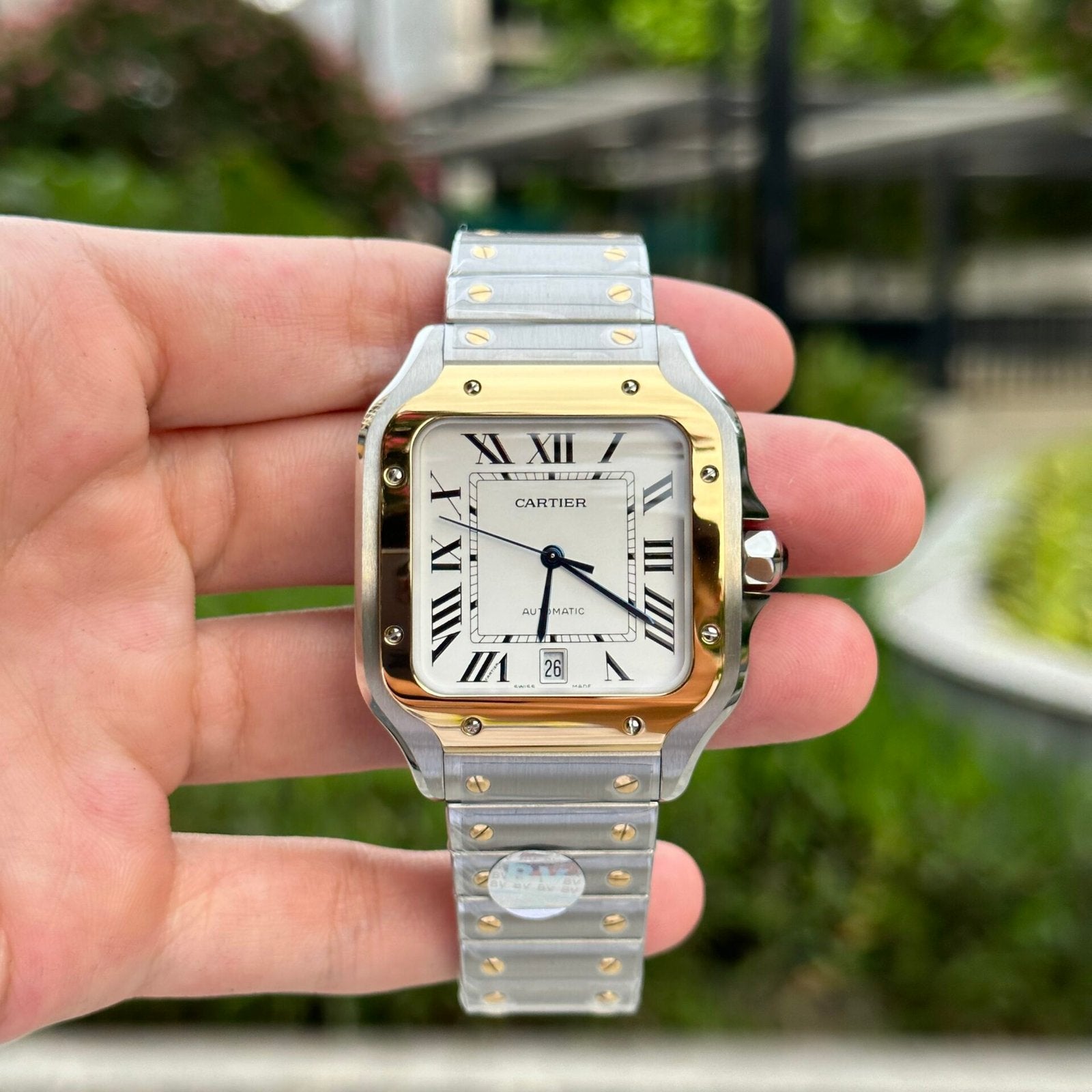 Cartier Santos De Cartier W2SA0009 Watch 39.8mm