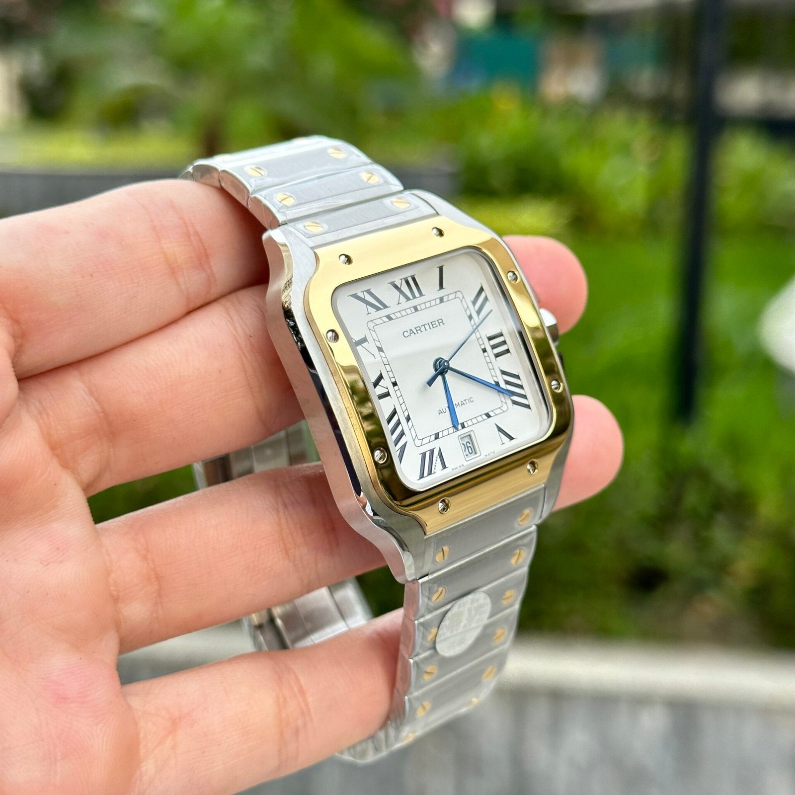 Cartier Santos De Cartier W2SA0009 Watch 39.8mm