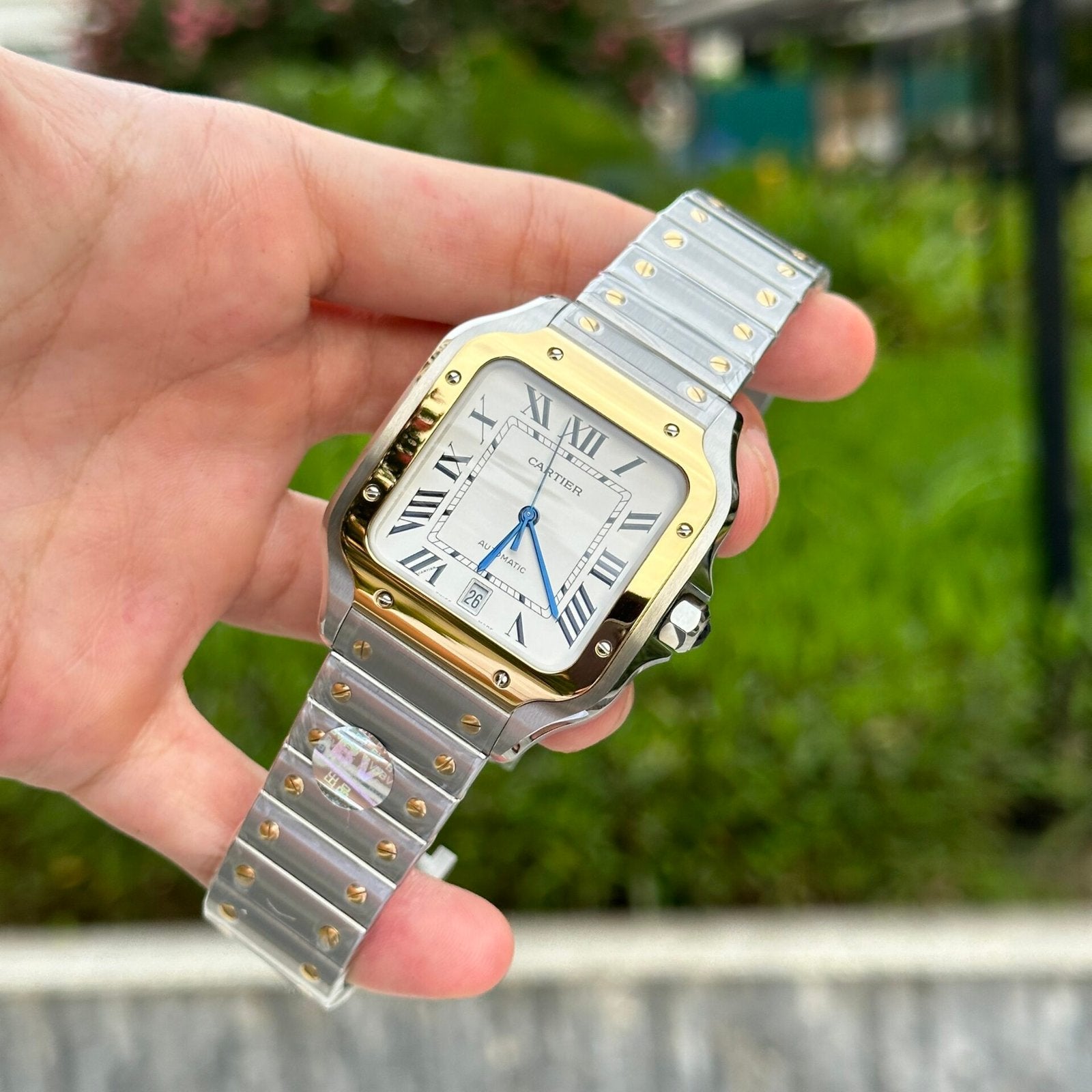 Cartier Santos De Cartier W2SA0009 Watch 39.8mm