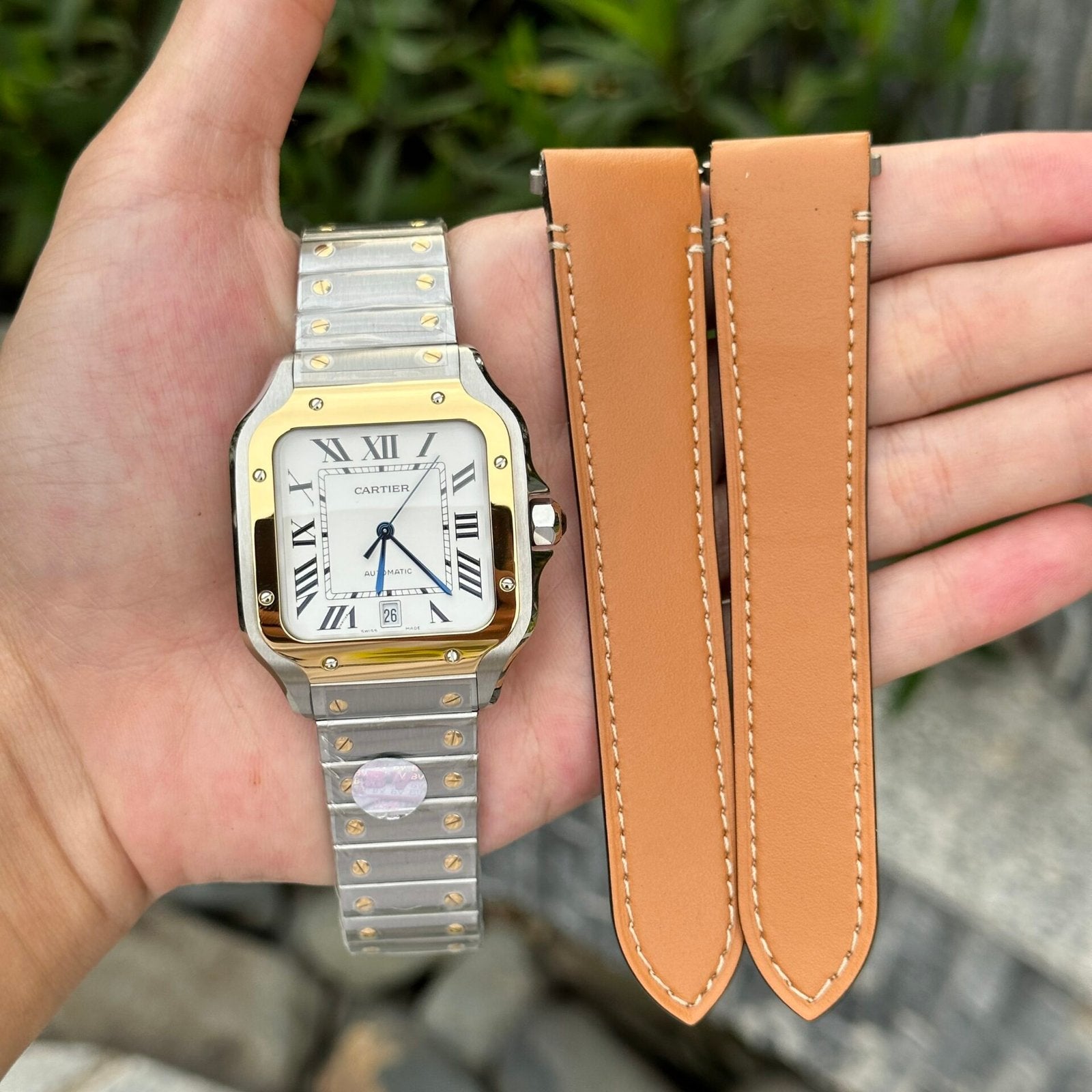 Cartier Santos De Cartier W2SA0009 Watch 39.8mm