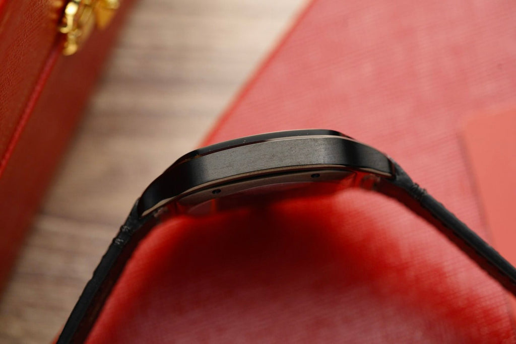 Cartier Watch Santos De Cartier WSSA0039 Black Dial 39.8mm