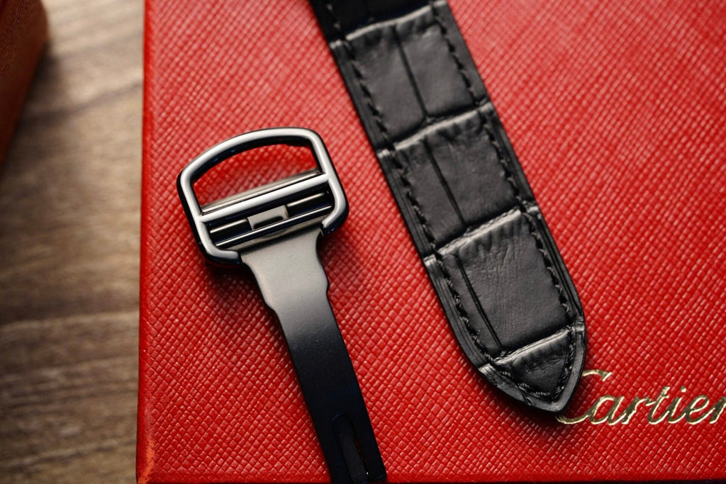 Cartier Watch Santos De Cartier WSSA0039 Black Dial 39.8mm