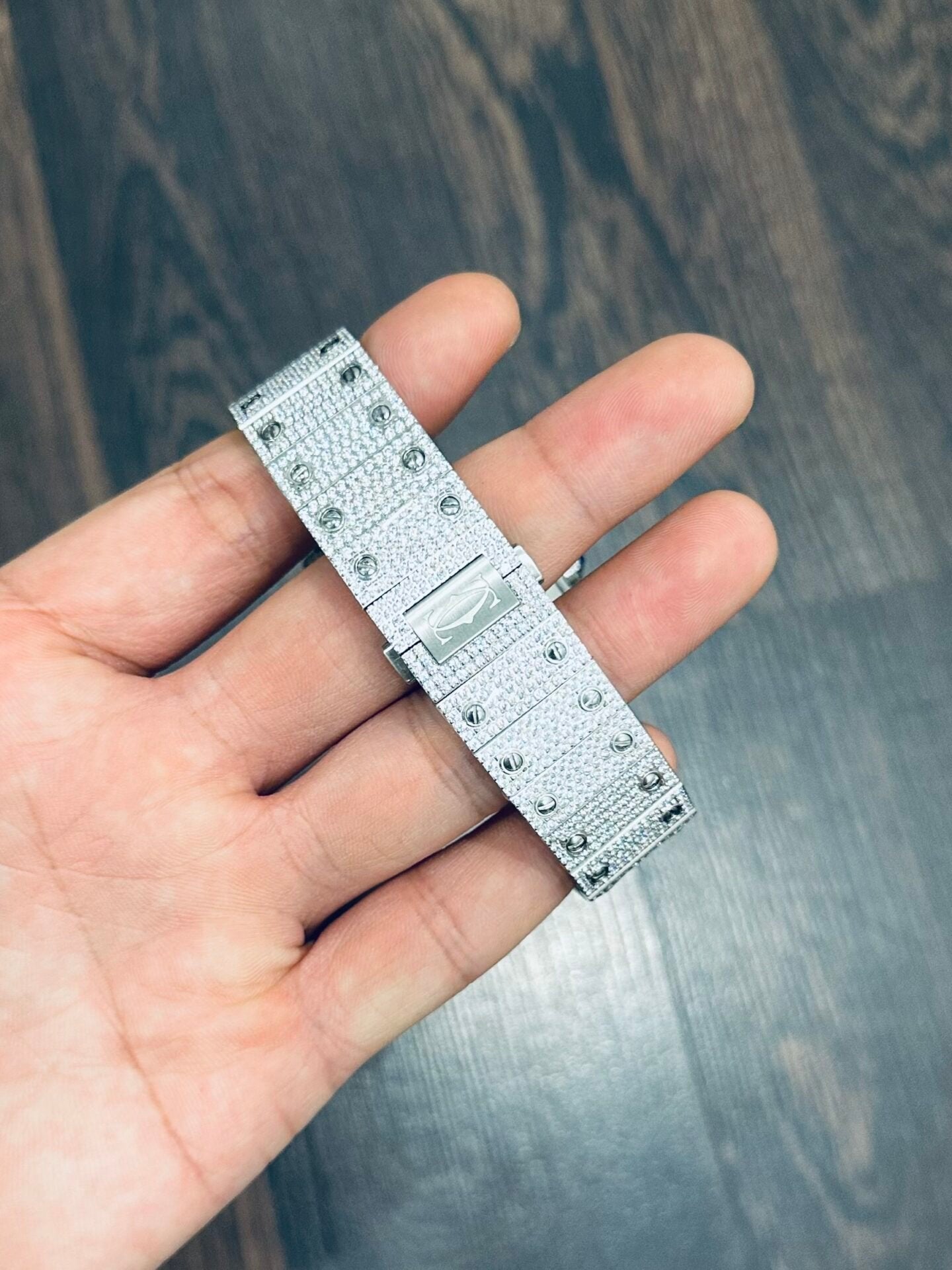 Cartier Santos Watch Metal Wire 39.8mm