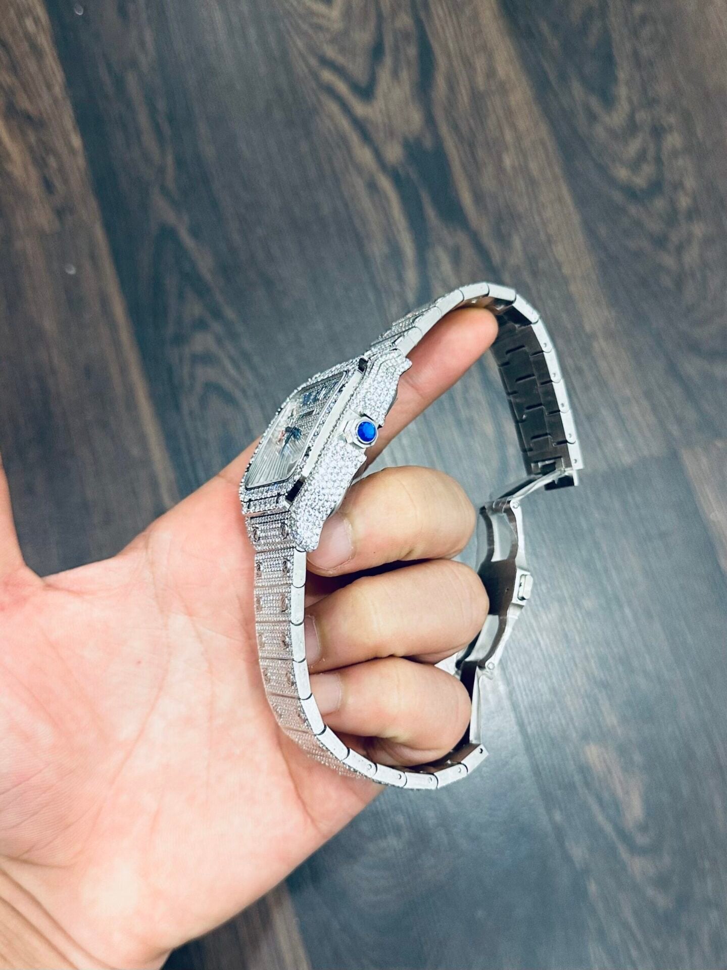 Cartier Santos Watch Metal Wire 39.8mm
