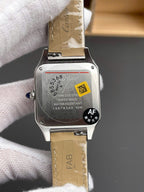 Cartier Santos Dumont WSSA0022 Watch Men Leather Strap Black 43,5mm