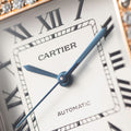 Cartier Santos Watch With Full Diamond Moissanite 35mm