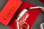 Cartier Santos Watch Gray Dial 39.8mm